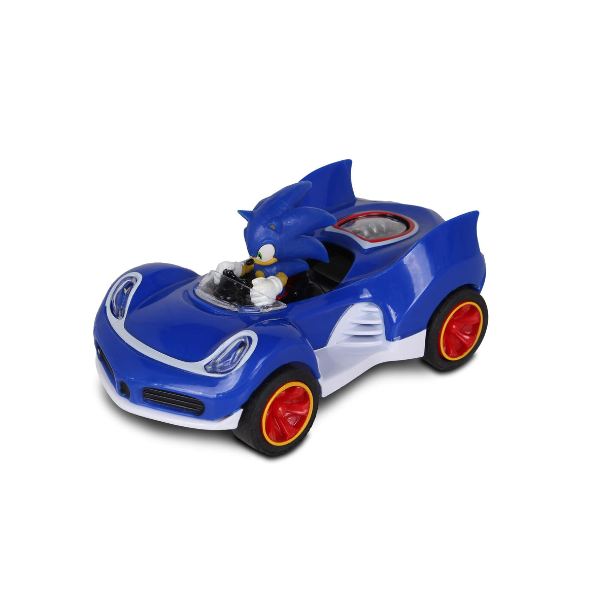 NKOK Sonic The Hedgehog All-Stars Racing Transformed Pull-Back Racer — No Batteries Required
