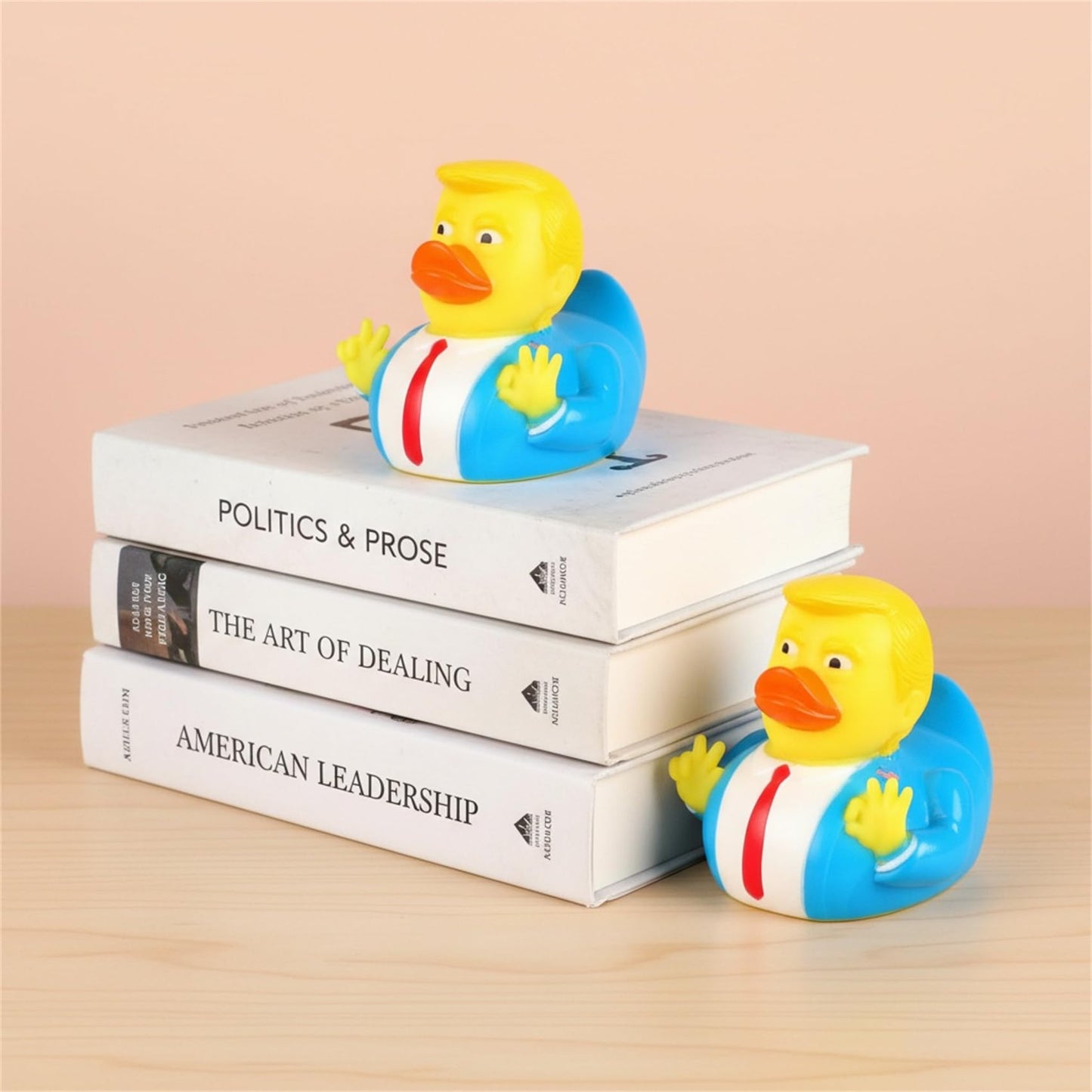 NNCEVM Trump Rubber Duck Bath Toy – Funny Kids Gift & Car Decoration