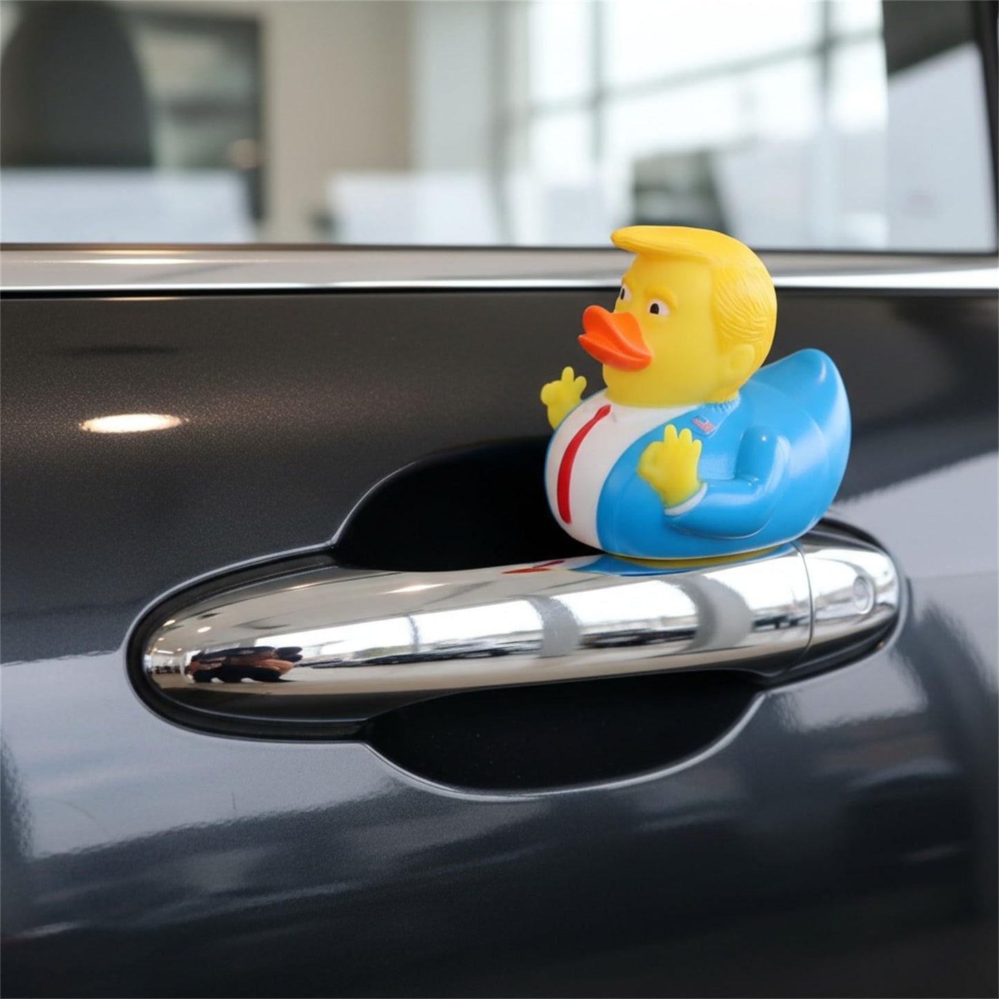NNCEVM Trump Rubber Duck Bath Toy – Funny Kids Gift & Car Decoration