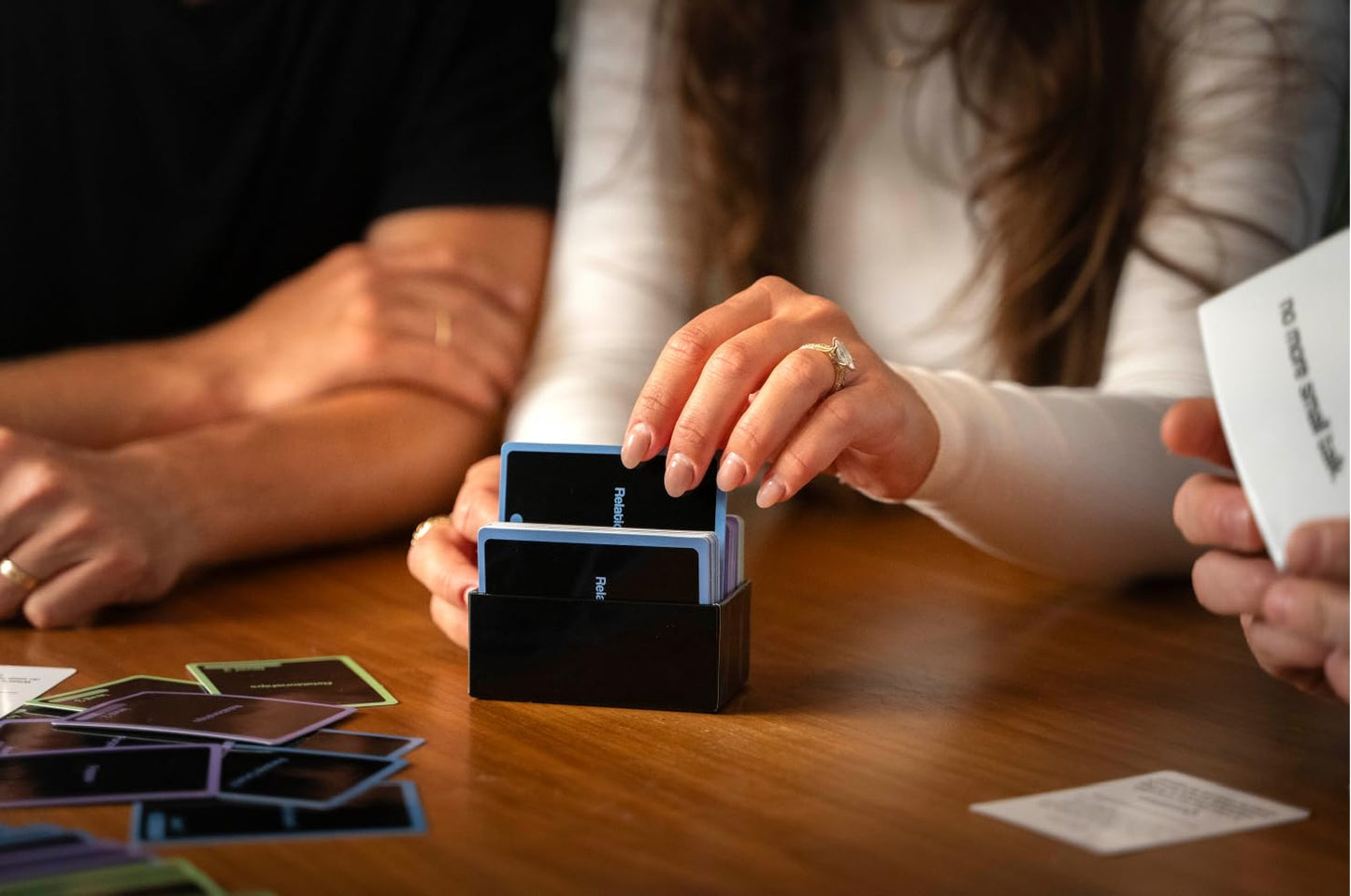 NO MORE SMALL TALK: Quotes & Questions for Meaningful Connections – Conversation Card Game by Nicholas John