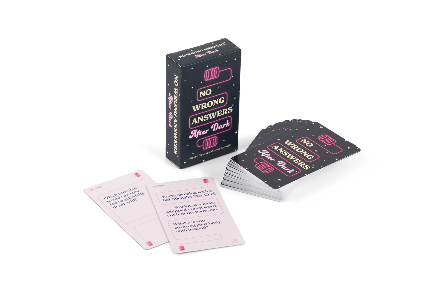 No Wrong Answers After Dark – Hilarious Card Game for Friends & Date Nights