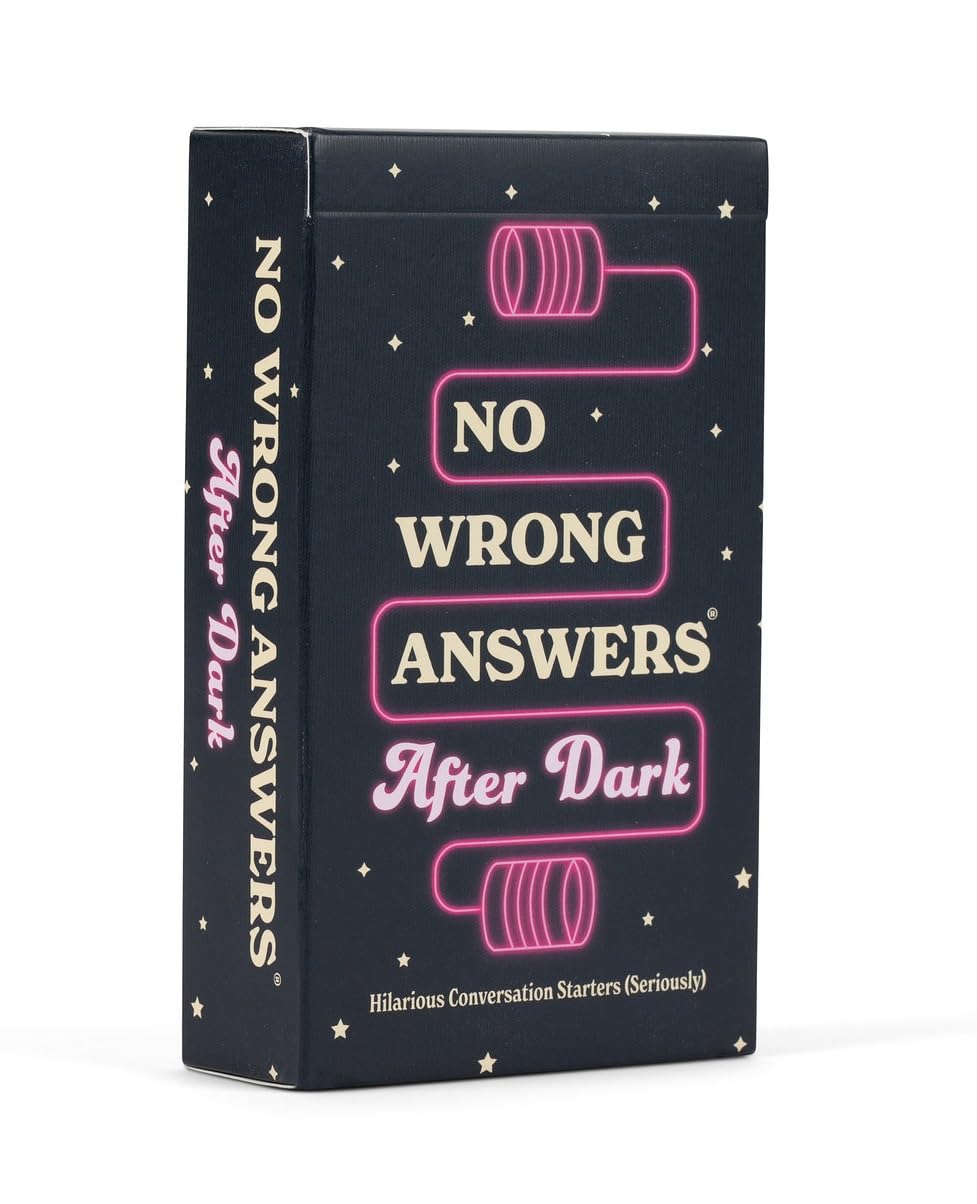 No Wrong Answers After Dark – Hilarious Card Game for Friends & Date Nights