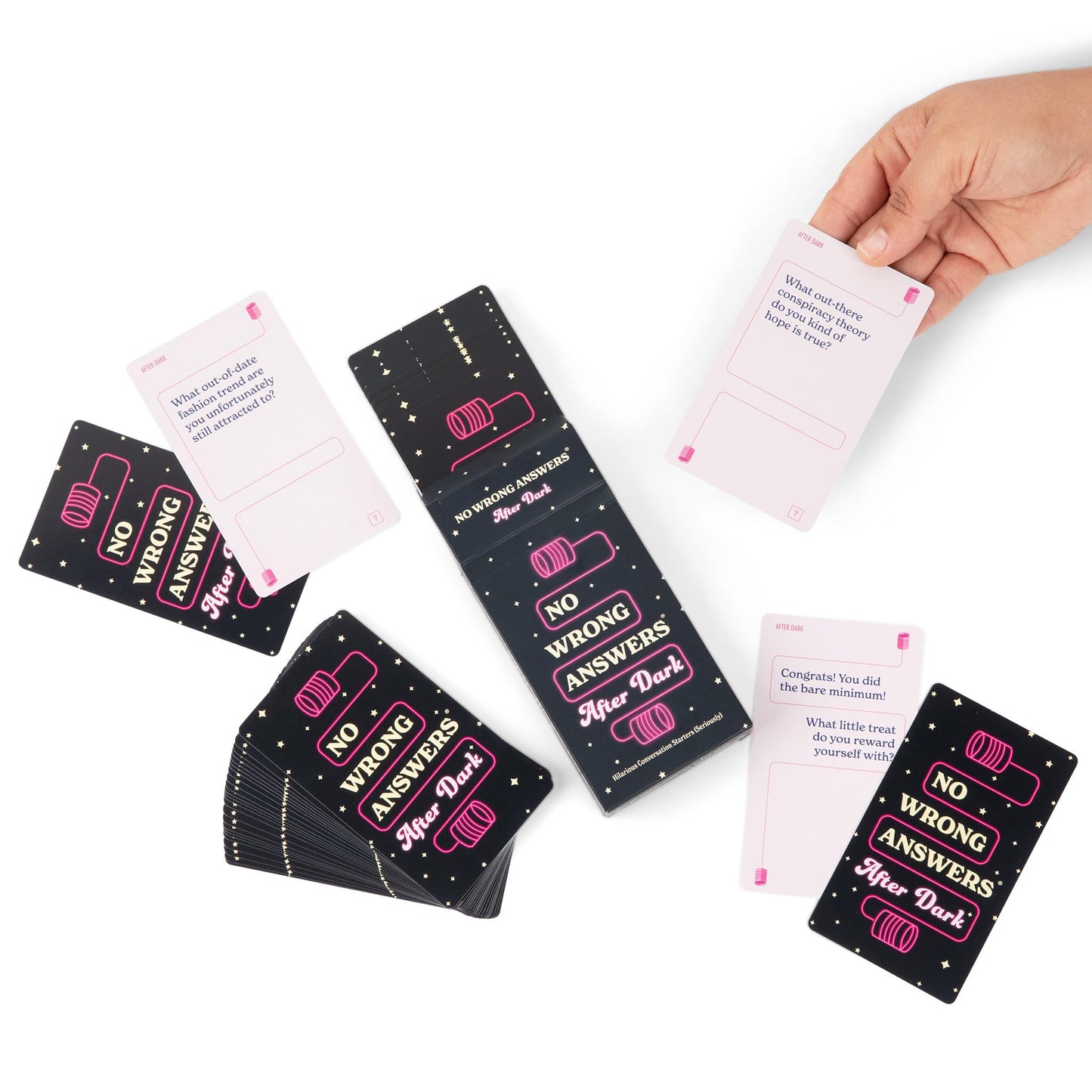 No Wrong Answers After Dark – Hilarious Card Game for Friends & Date Nights