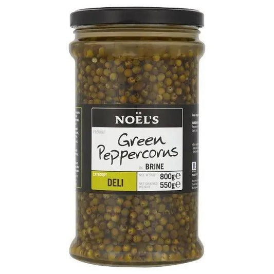 Noels Green Peppercorns in Brine 800g