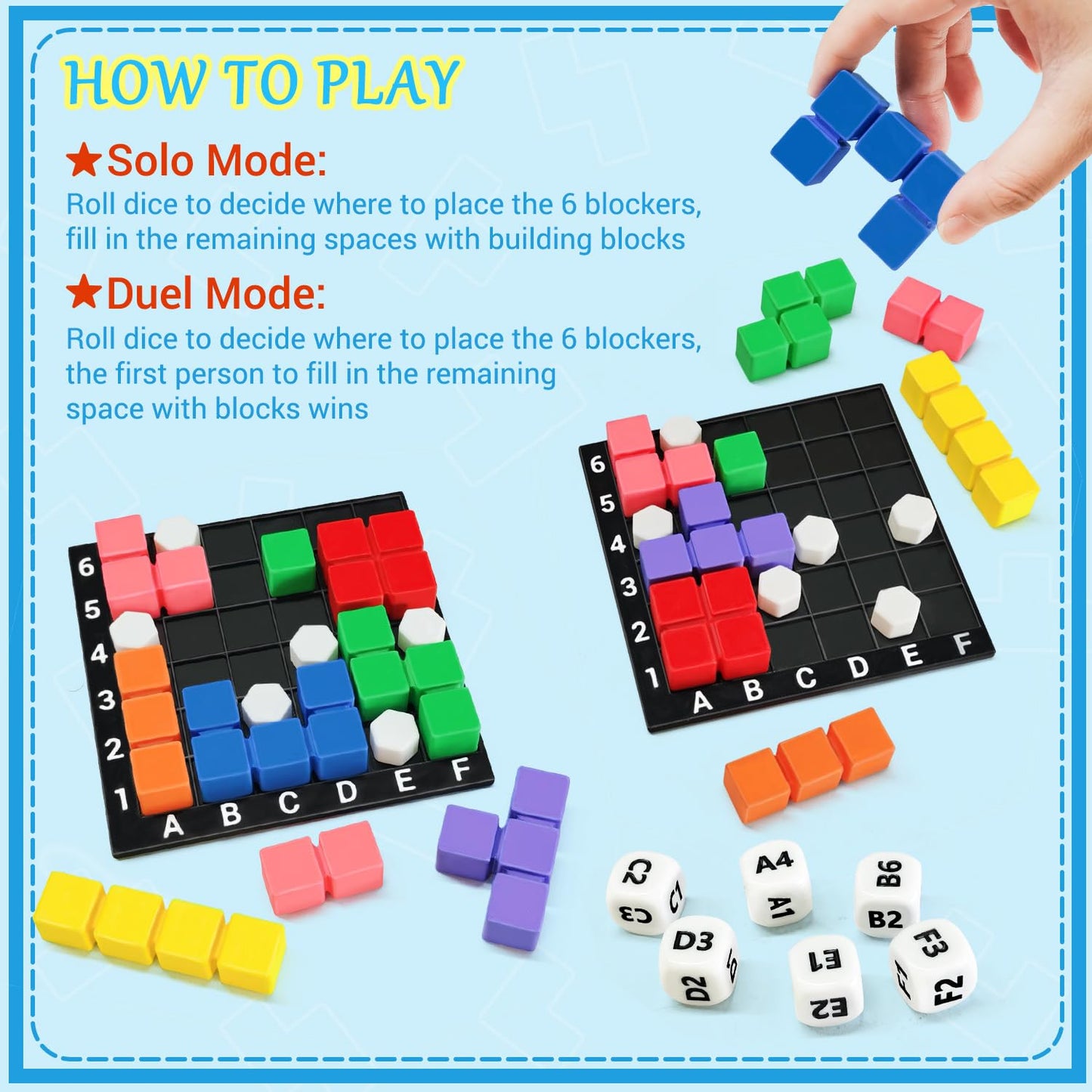 NONSOMPLE STEM Puzzle Game The Brain Square – 160,000+ Solutions for 4 Players