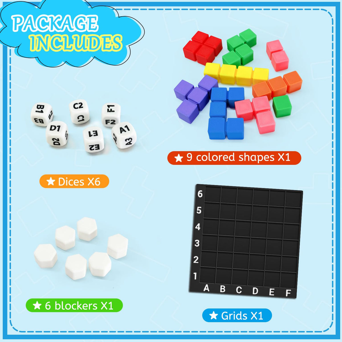 NONSOMPLE STEM Puzzle Game The Brain Square – 160,000+ Solutions | Solo Brain Teaser