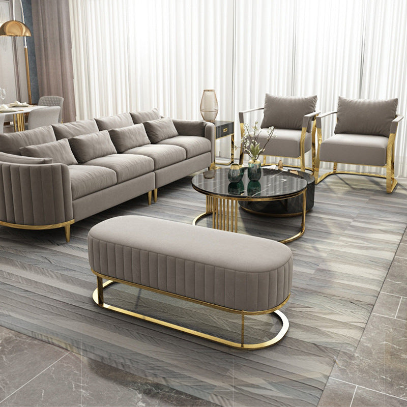 Nordic Inspired Luxury Fabric Sofa, Living Room Furniture
