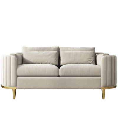 Nordic Inspired Luxury Fabric Sofa, Living Room Furniture