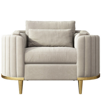 Nordic Inspired Luxury Fabric Sofa, Living Room Furniture