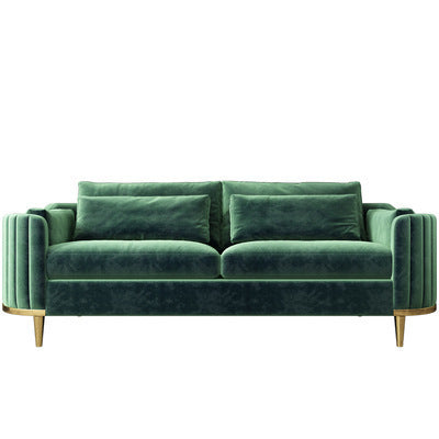 Nordic Inspired Luxury Fabric Sofa, Living Room Furniture