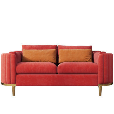Nordic Inspired Luxury Fabric Sofa, Living Room Furniture