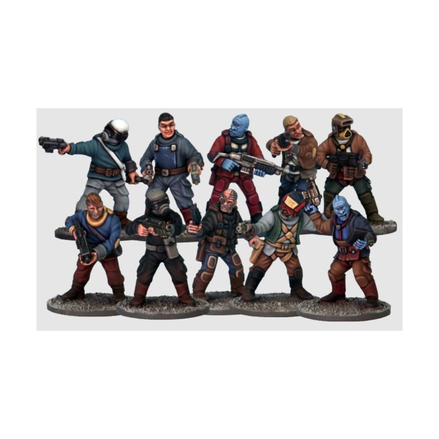 North Star Military Figures Stargrave Crew – 20 Multi-part 28mm Miniatures