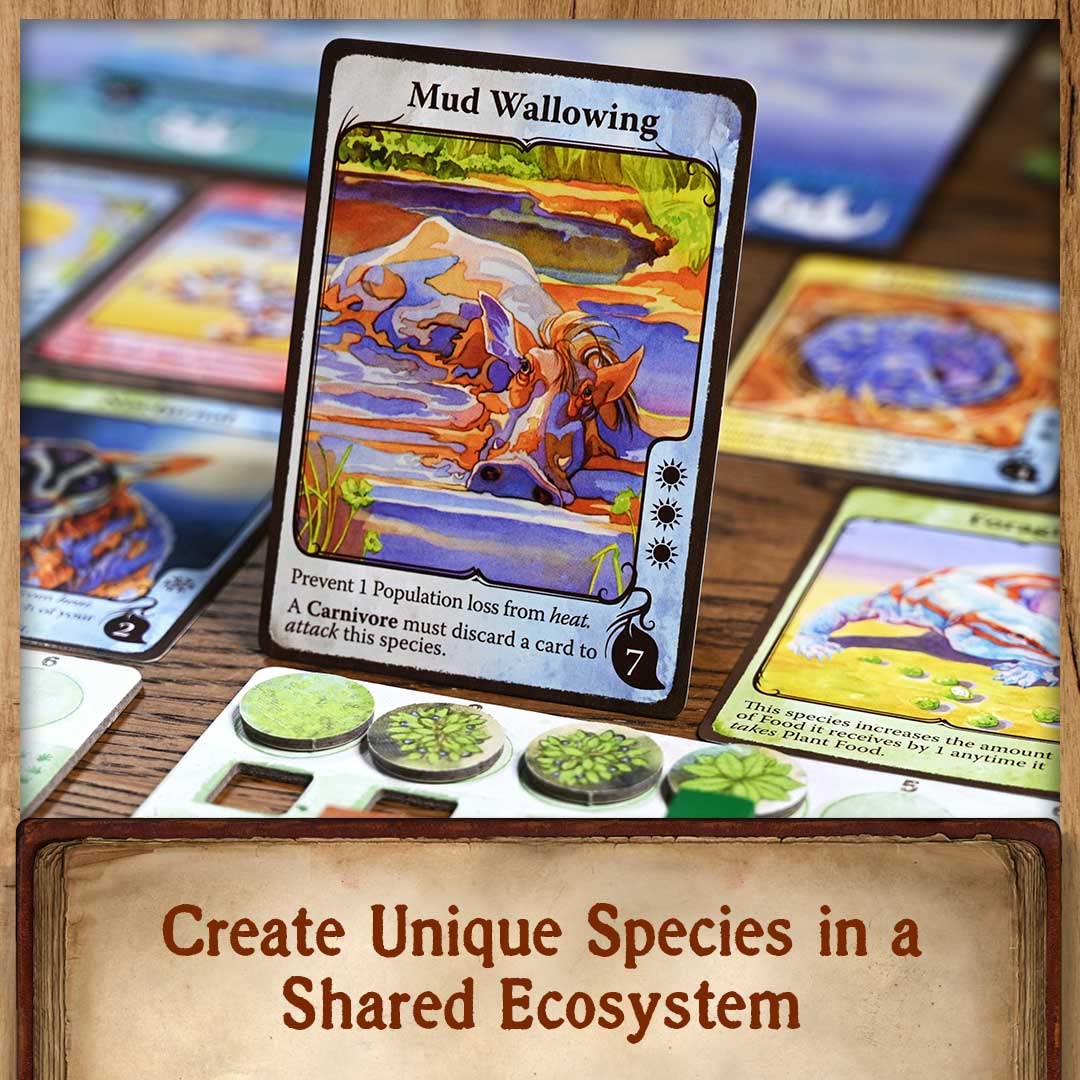 Evolution Climate Board Game with Climate Expansion | North Star Games | 2-6 Players, Ages 12+