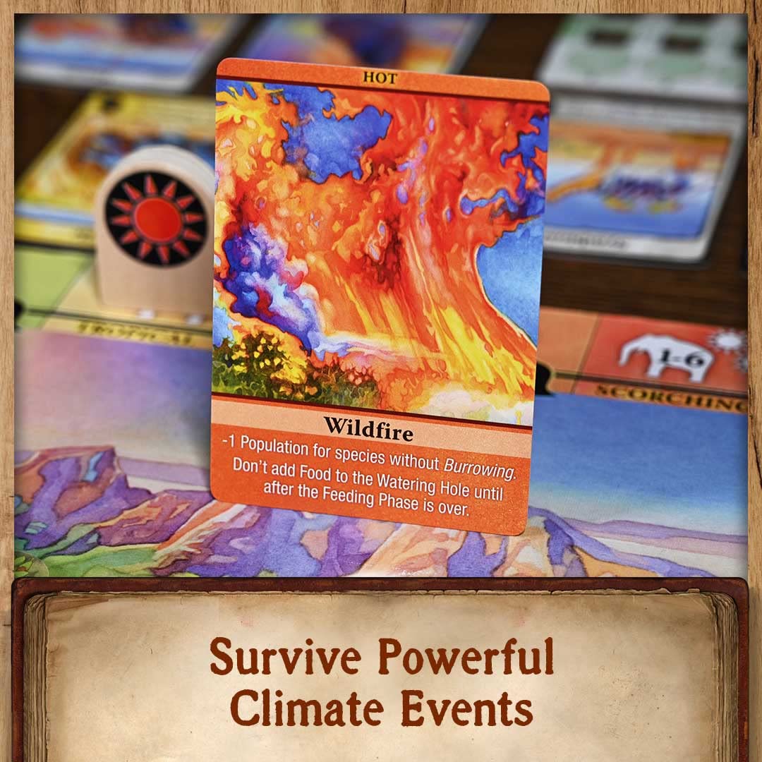 Evolution Climate Board Game with Climate Expansion | North Star Games | 2-6 Players, Ages 12+