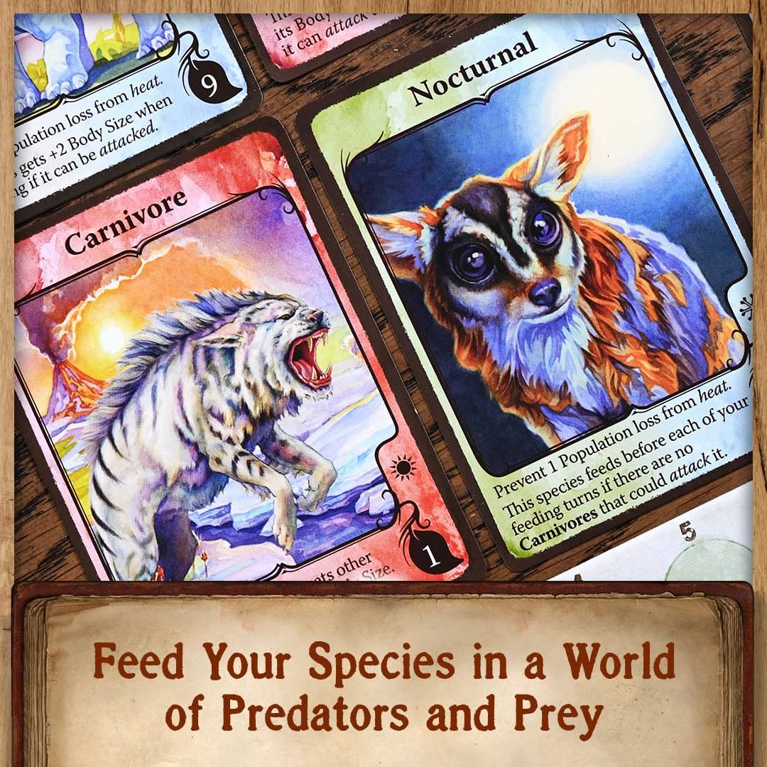 Evolution Climate Board Game with Climate Expansion | North Star Games | 2-6 Players, Ages 12+