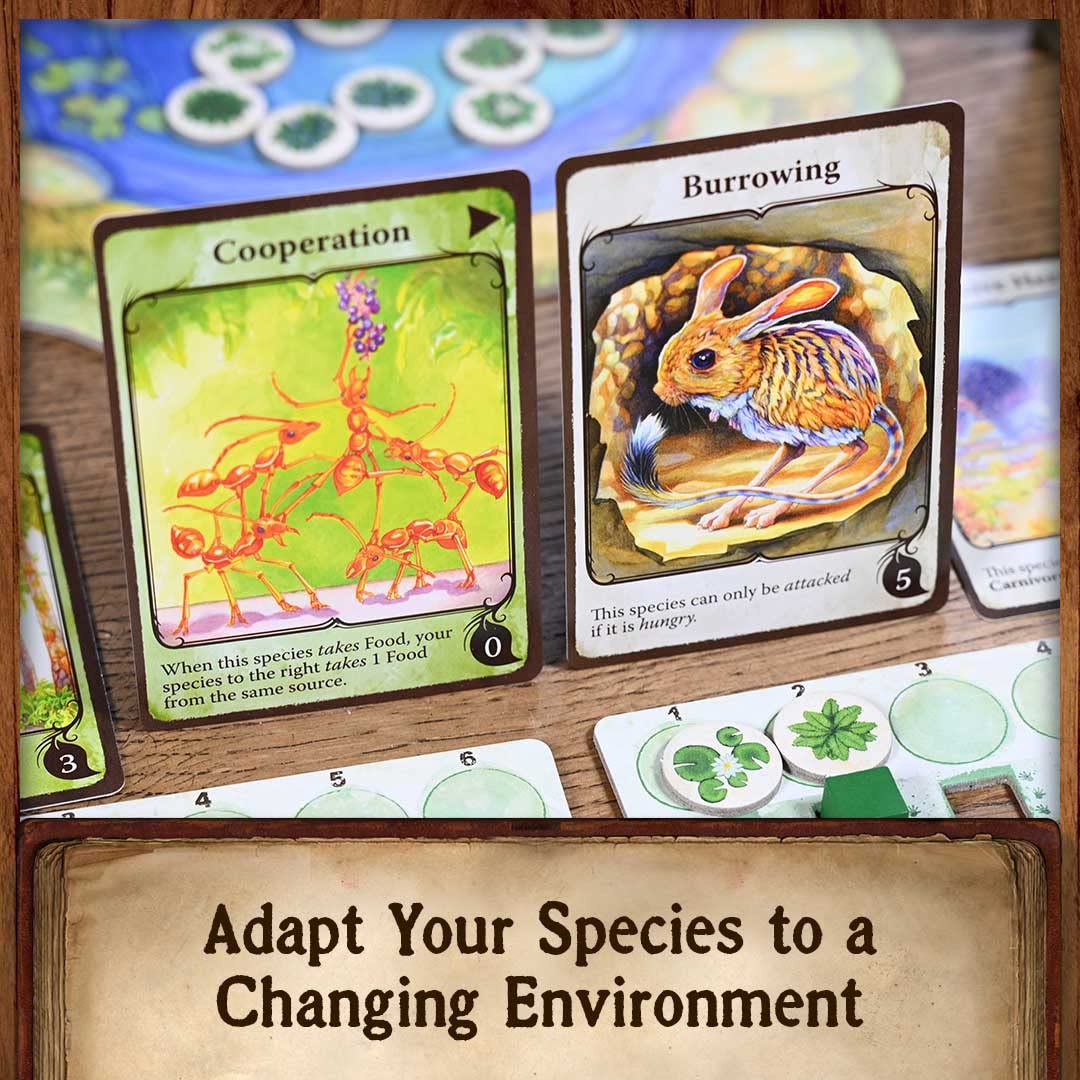 North Star Games - Northstar Game Studio Evolution Board Game | Create Species & Strategy for 2-6 Players (Ages 12+)