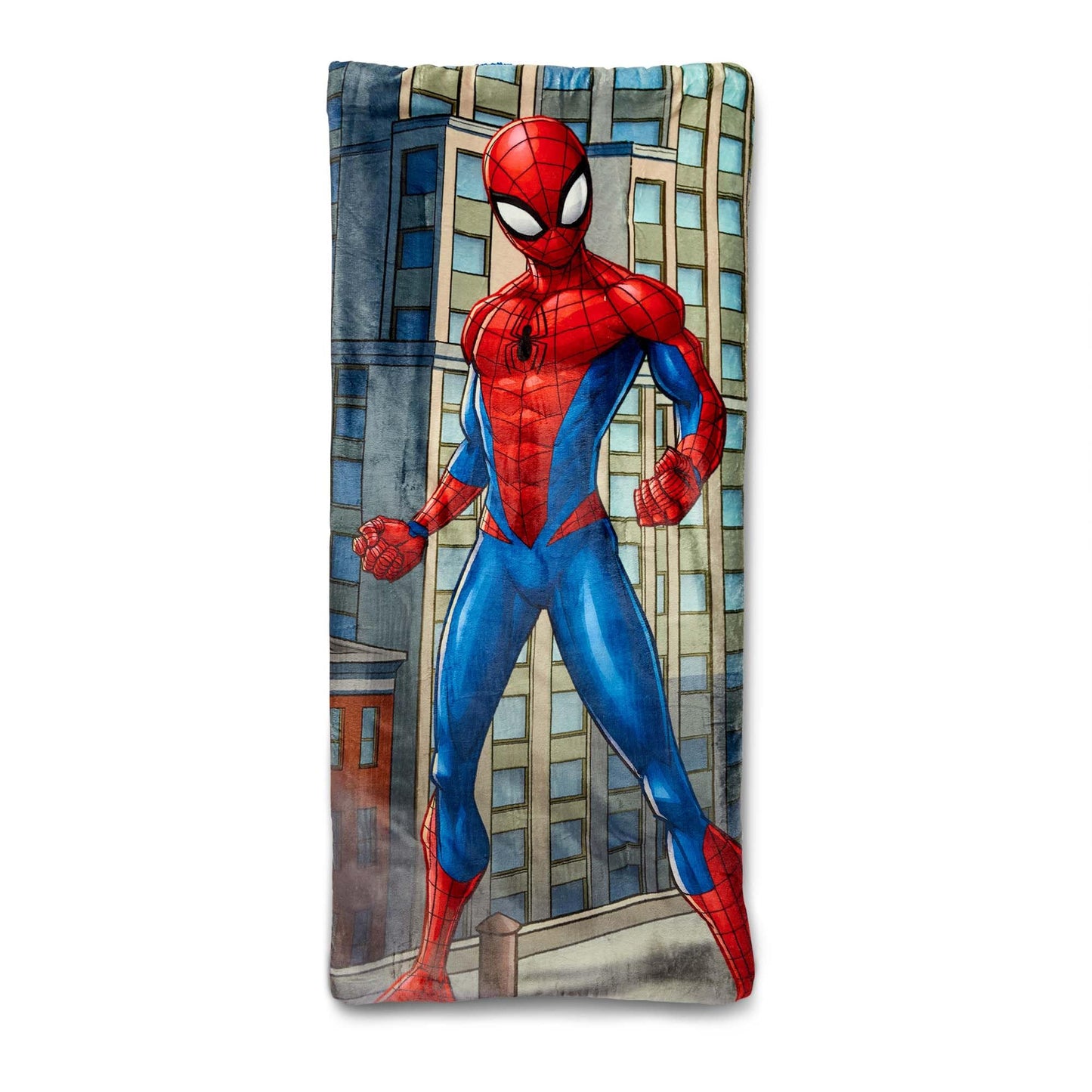 Northwest Spider-Man Cloud Sherpa Slumber Bag 27x56 – Cozy, Officially Licensed