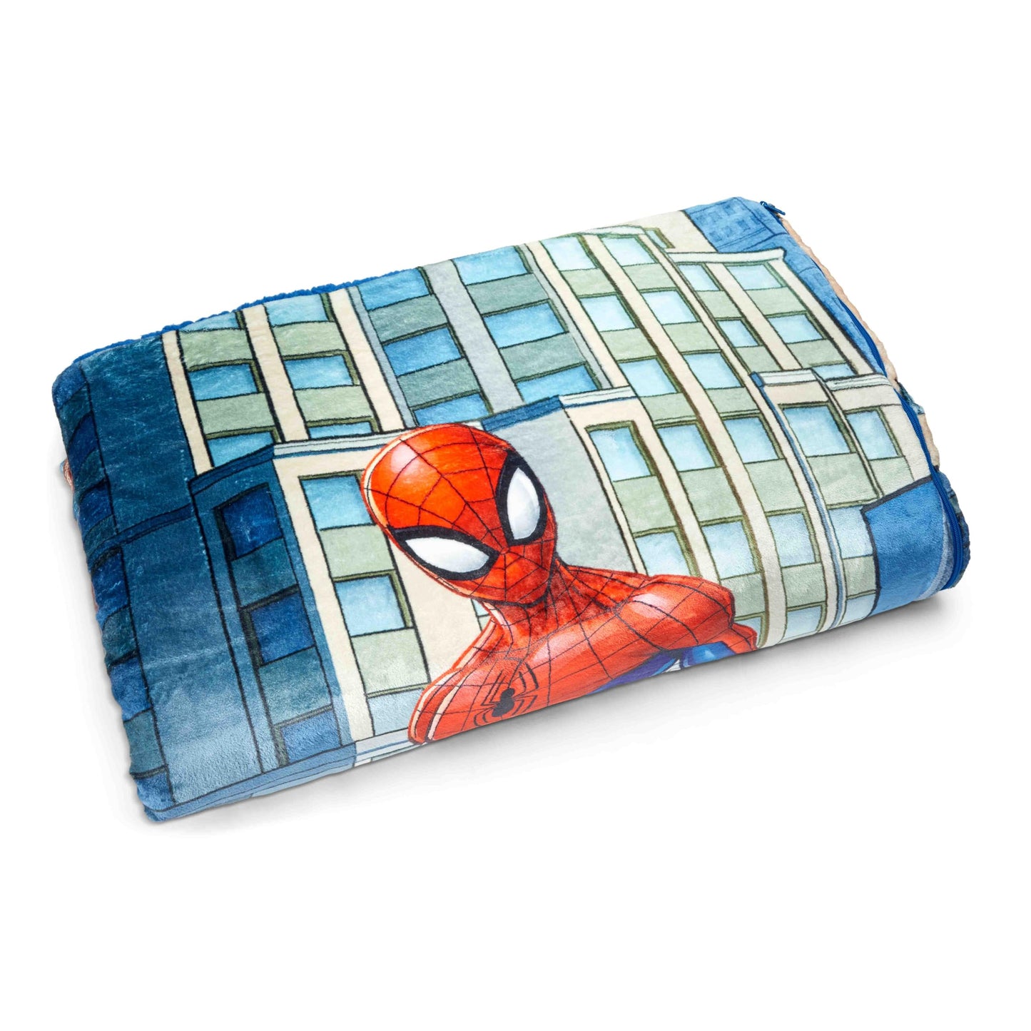 Northwest Spider-Man Cloud Sherpa Slumber Bag 27x56 – Cozy, Officially Licensed