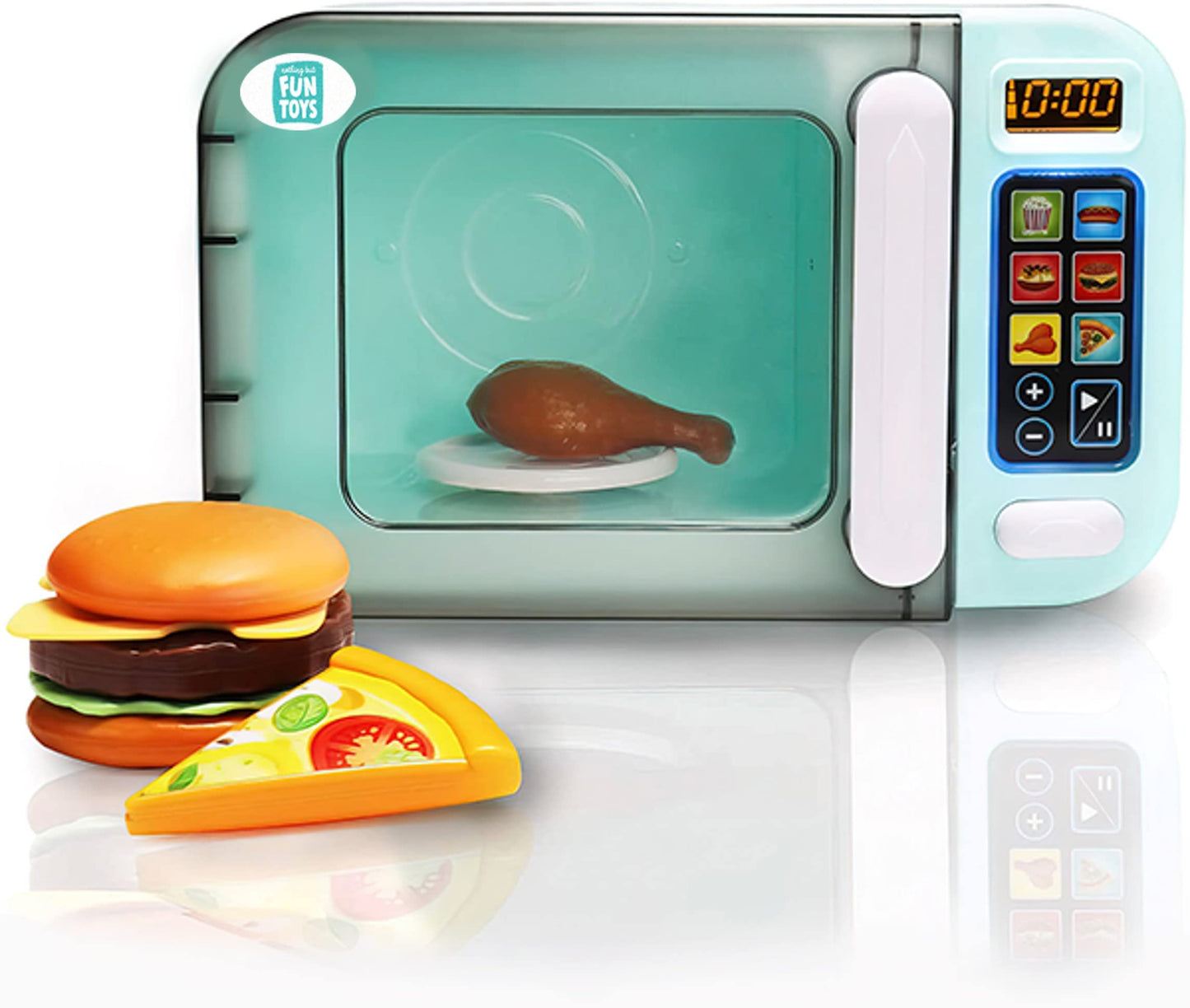 Nothing But Fun Toys My First Microwave Lights & Sounds Playset – 3+ Pretend Kitchen Toy
