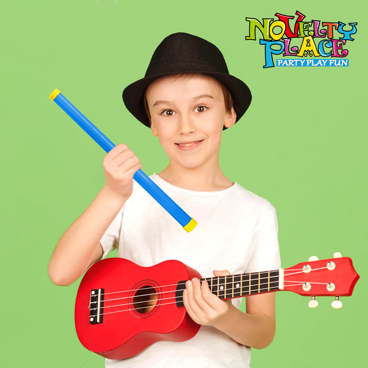 Novelty Place 16-inch Groan Tube Noise Makers 2 Pack – Blue – Party Sound Tubes