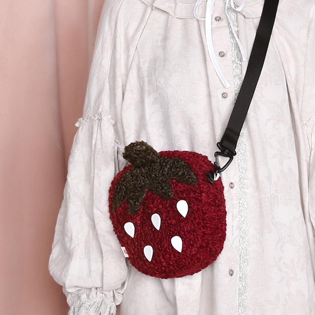Noy Lacha Plush Strawberry Crossbody Purse – Cute Gift for Girls & Teens