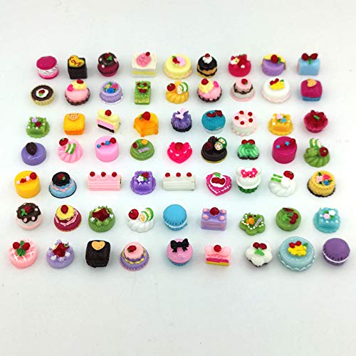 Nuanmu Miniature Food & Drink Bottles – 20 Random Pieces for Dollhouse, Mini Garden & Decor