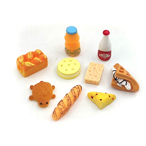Nuanmu Miniature Food & Drink Bottles – 20 Random Pieces for Dollhouse, Mini Garden & Decor
