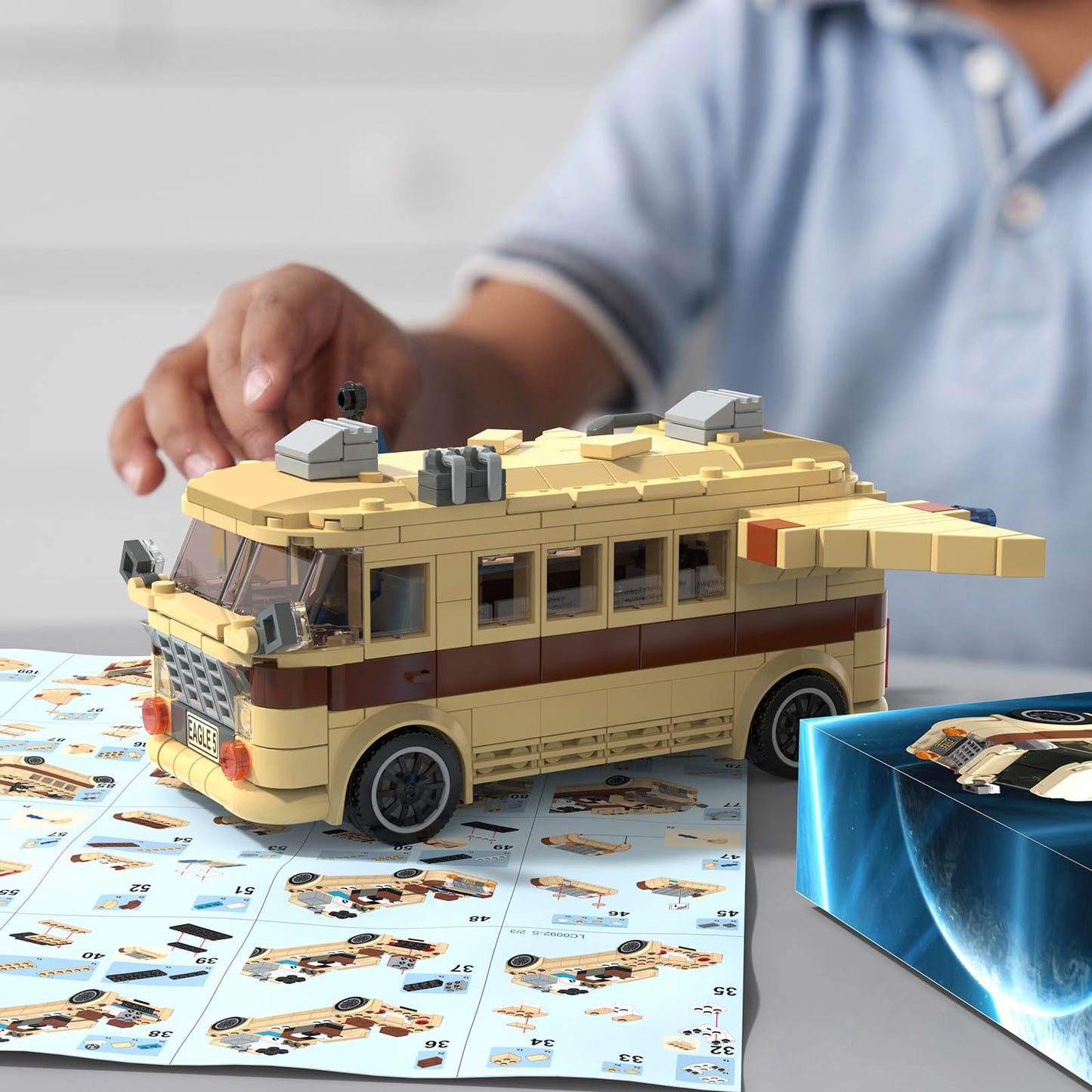 Nubee Eagle-5 Spaceballs Building Set – 437 Pcs Spaceballs Movie Kit for Ages 8-14