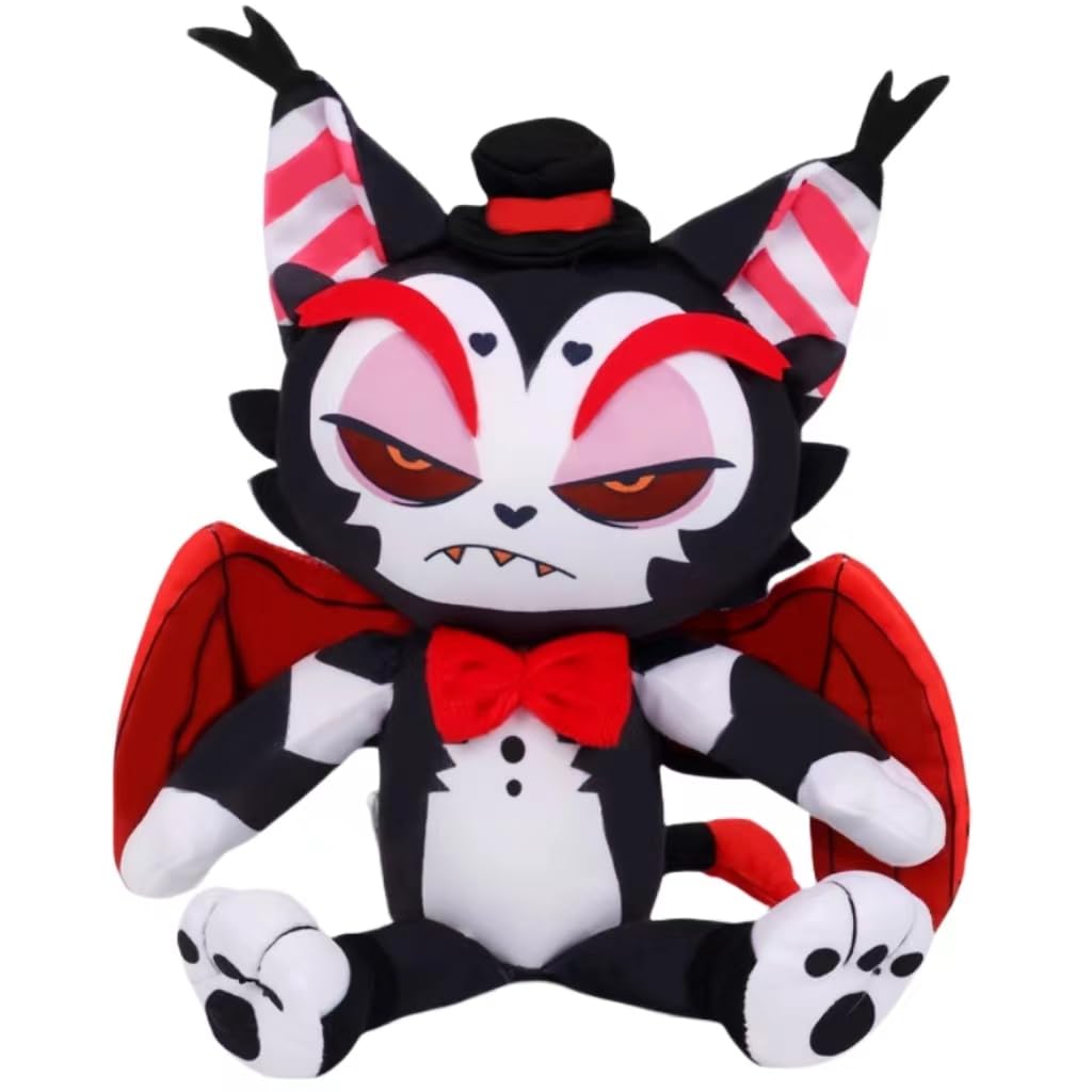 Nultse 2024 Hazbin Hotel Husk Plush – Cute Soft Stuffed Doll Gift