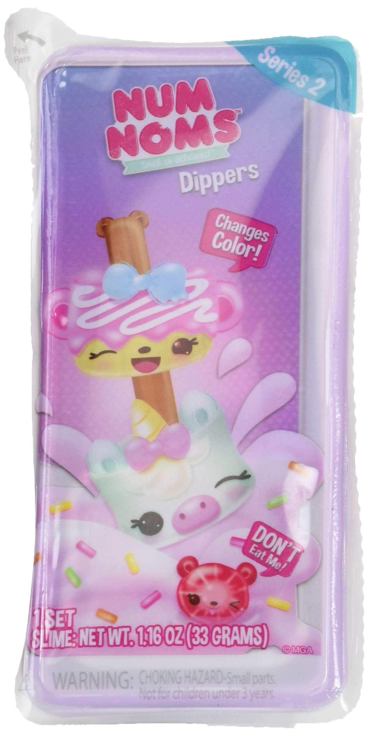 Num Noms Snackable Dippers Series 2-1 Toy – Collectible Dippers & Scented Sauce