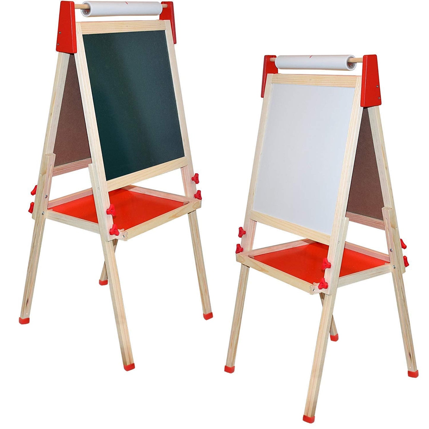 Number 1 in Gadgets Deluxe Standing Art Easel – All-in-One Wooden Kids' Art Station