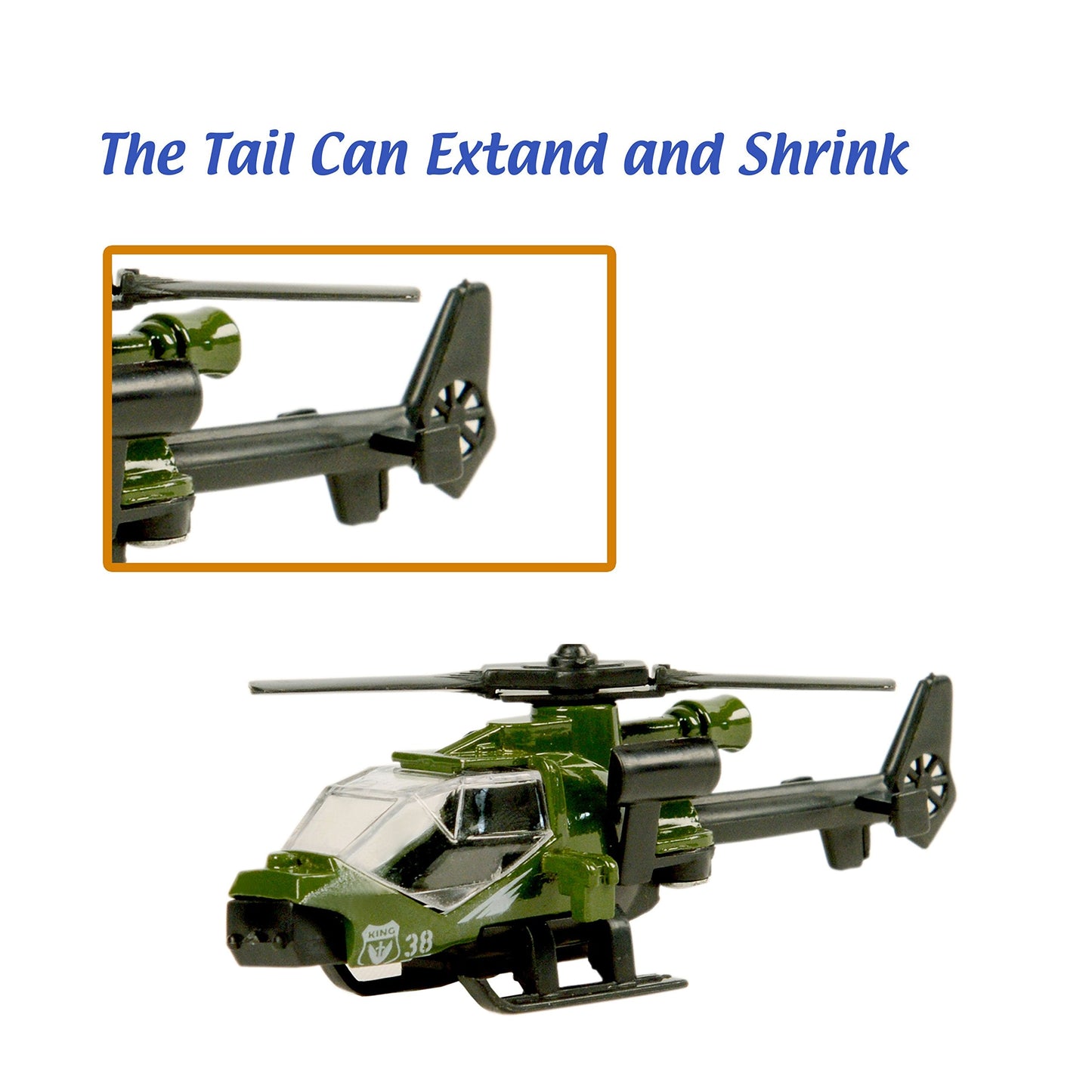 Nunkitoy Die-Cast Military Vehicles Set 6-Pack — 1:87 Scale Army Models