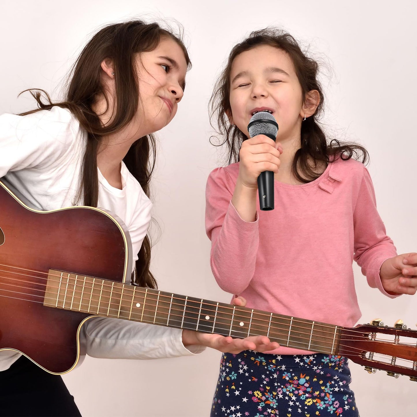 NUOBESTY Kids Pretend Microphone Toy - Lightweight Plastic Microphone Prop for Party Favors and Costume Play
