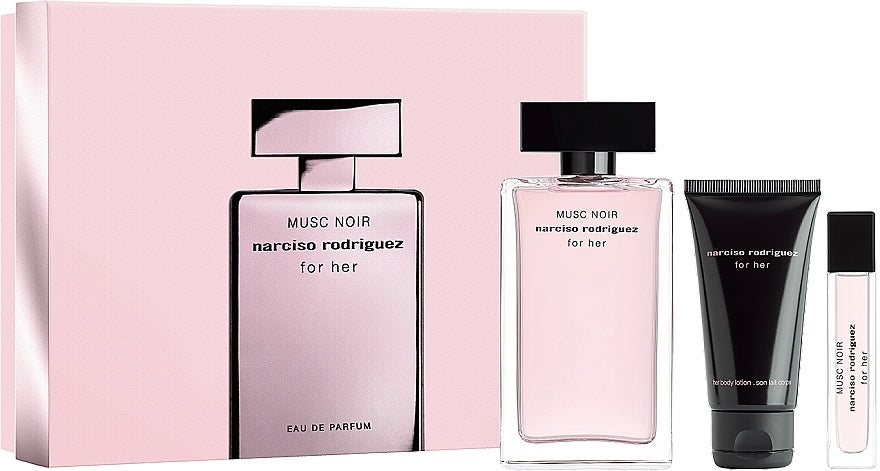 Narciso Rodriguez Musc Noir For Her Gift Set 30ml EDP + 50ml Body Lotion