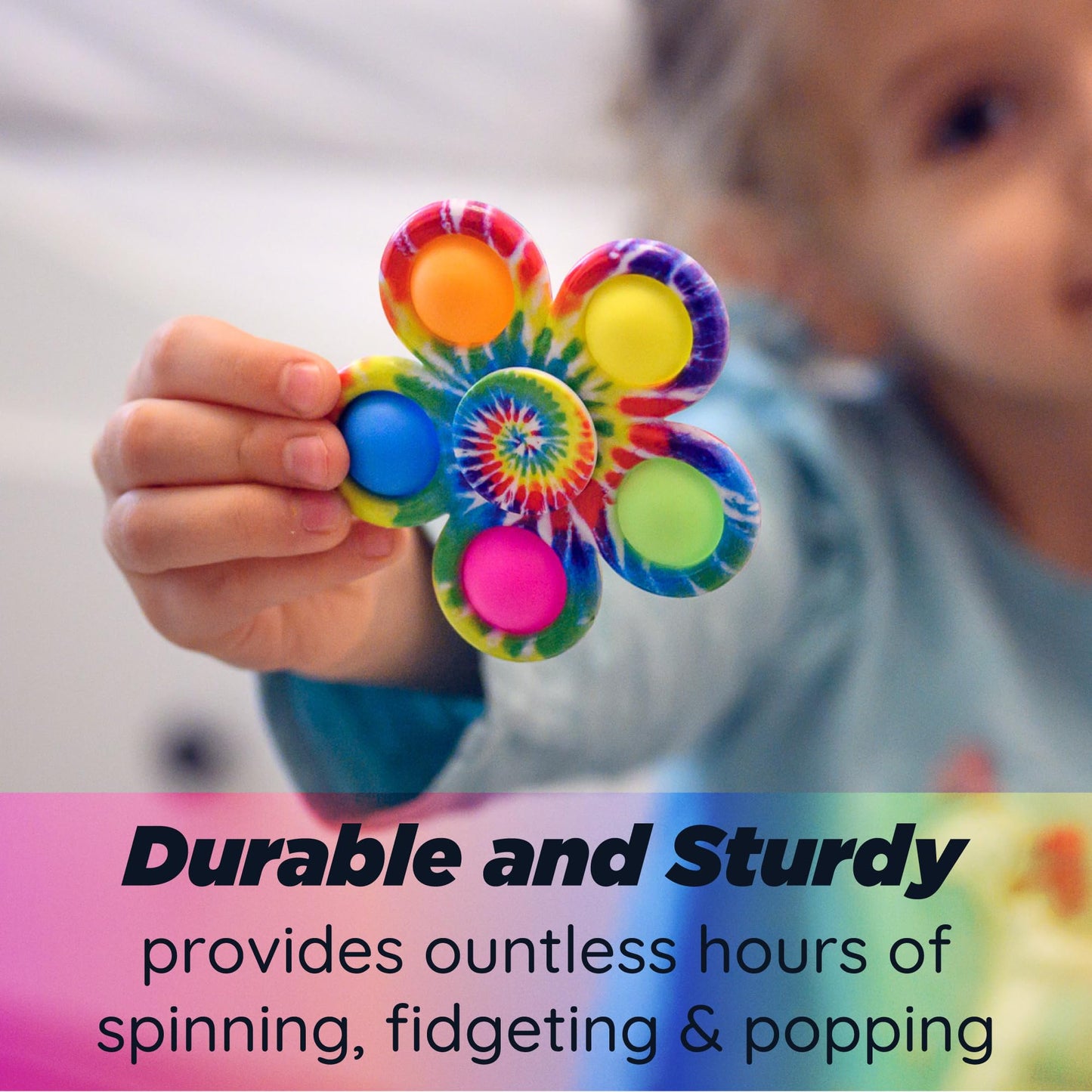 Nutty Toys Fidget Spinner – Sensory Toy for Kids & Adults | Stress Relief Gift 2026
