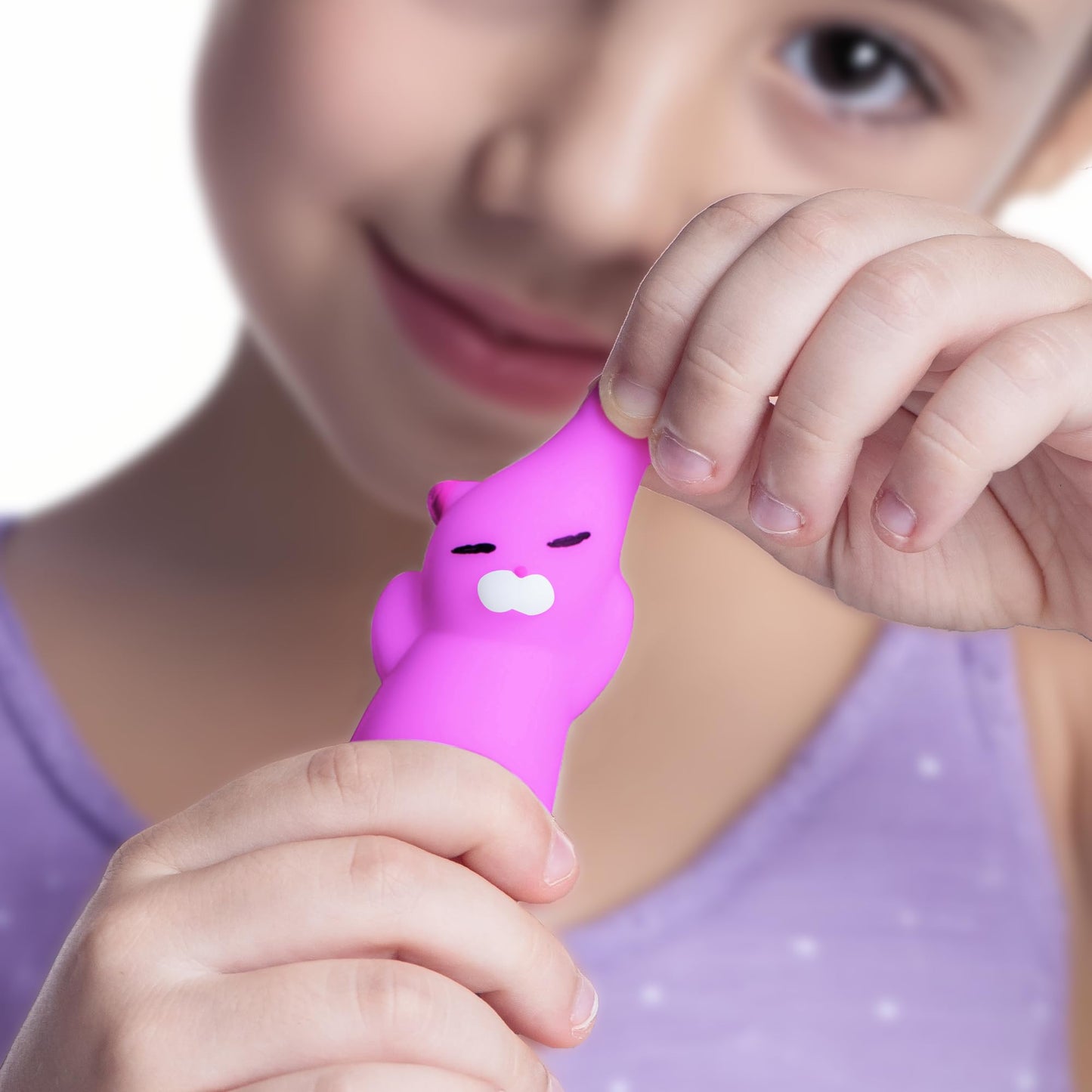 Nutty Toys Squishy Cat Set – 2-Inch Soft Silicone Kawaii Kitties for Focus & Stress Relief | Gift Idea