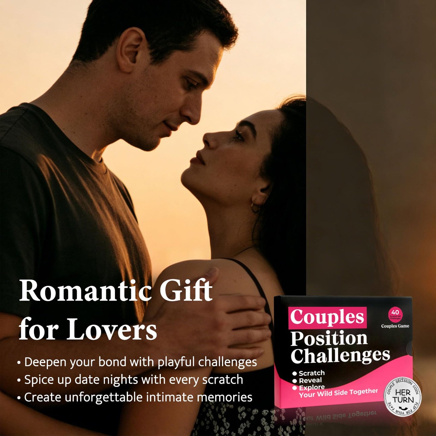 Nuyviare Couples Scratch Card Game – Date Night & Valentine Gift