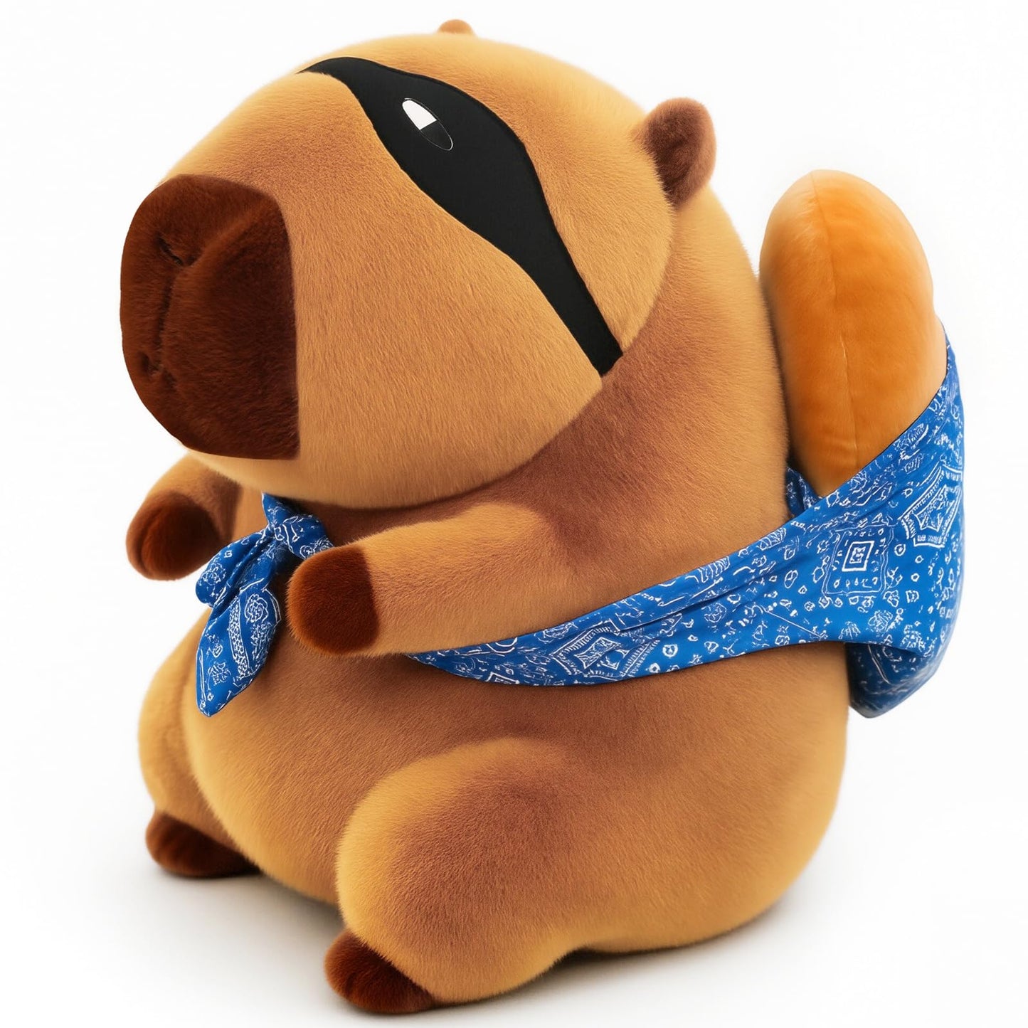 NXNYNZ Cute Capybara Plush Toy – 13.5-Inch Soft Capybara Carrying Bread Plush