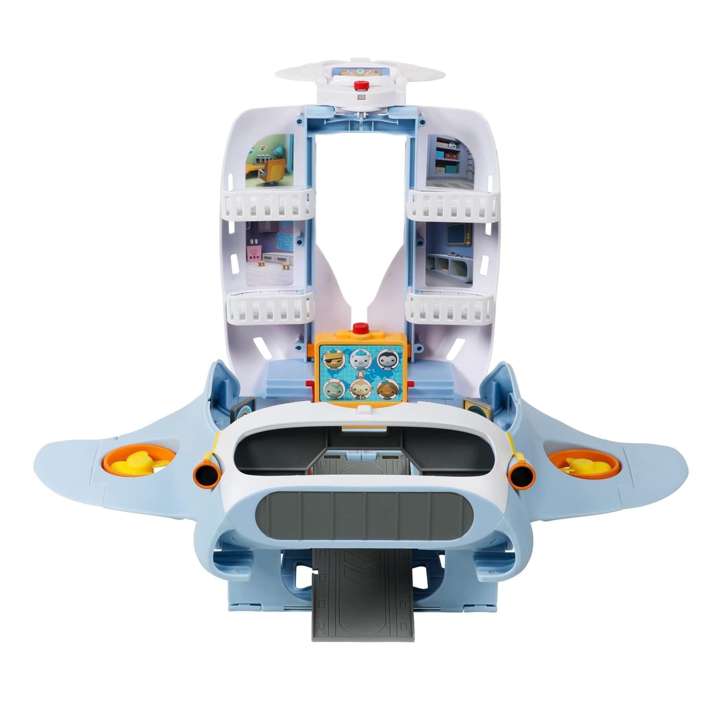 Octonauts Octoray Transforming HQ Playset – 7 Pieces, 25+ Lights & Sounds