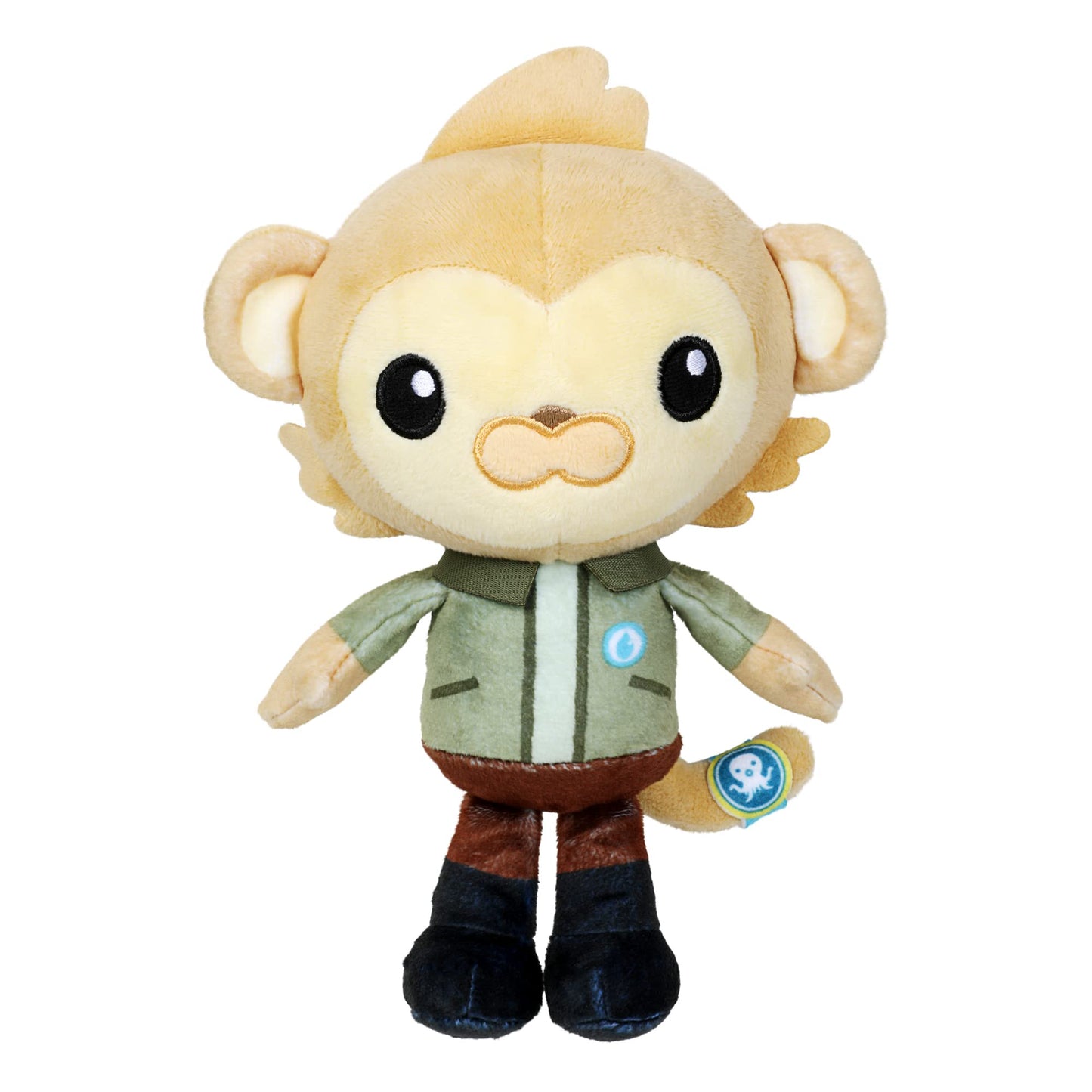 Octonauts Above & Beyond Plush Kwazii & Paani – 8-Inch Duo with L-Tray Display