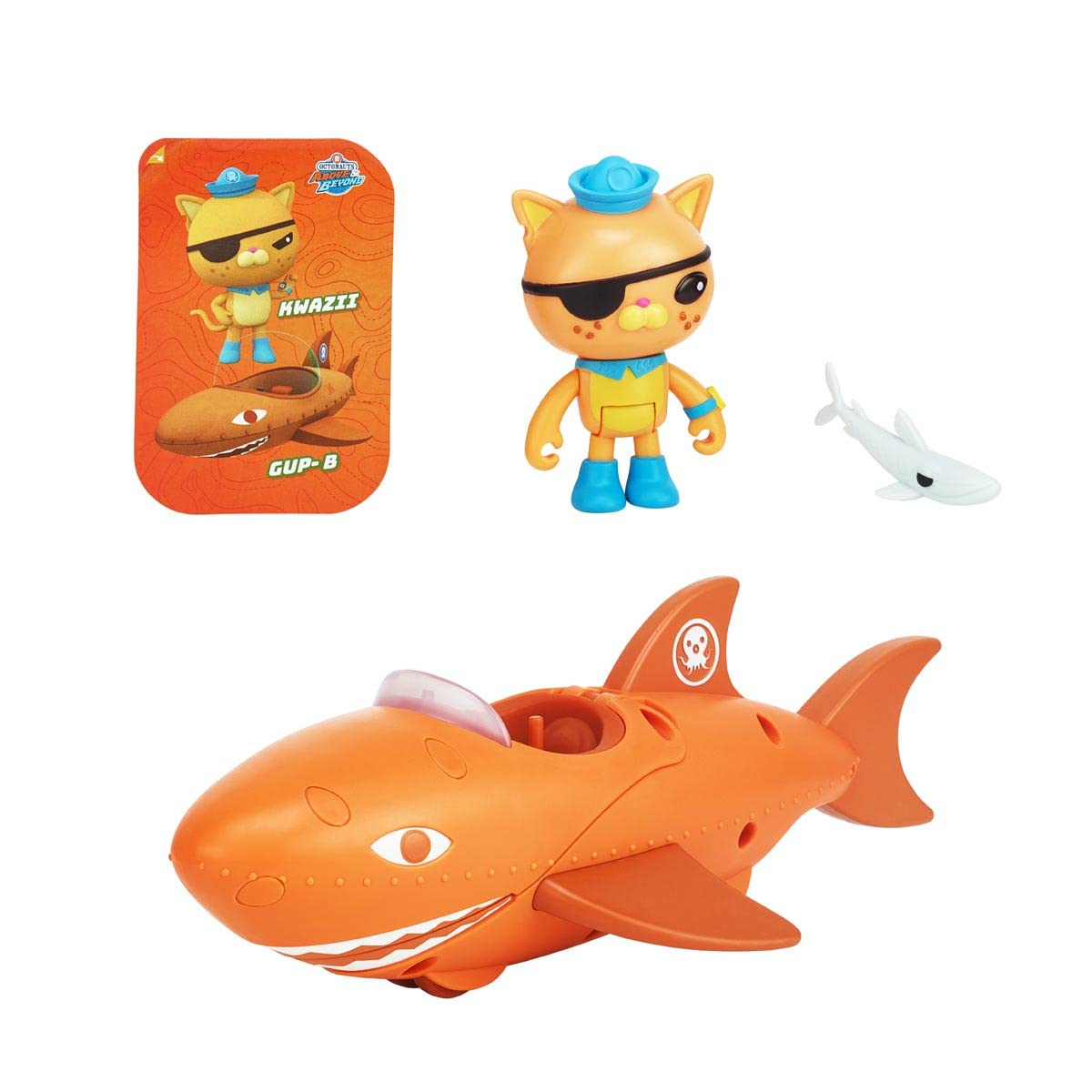 OCTONAUTS Kwazii & Gup B Adventure Pack – Action Figure & Vehicle Set