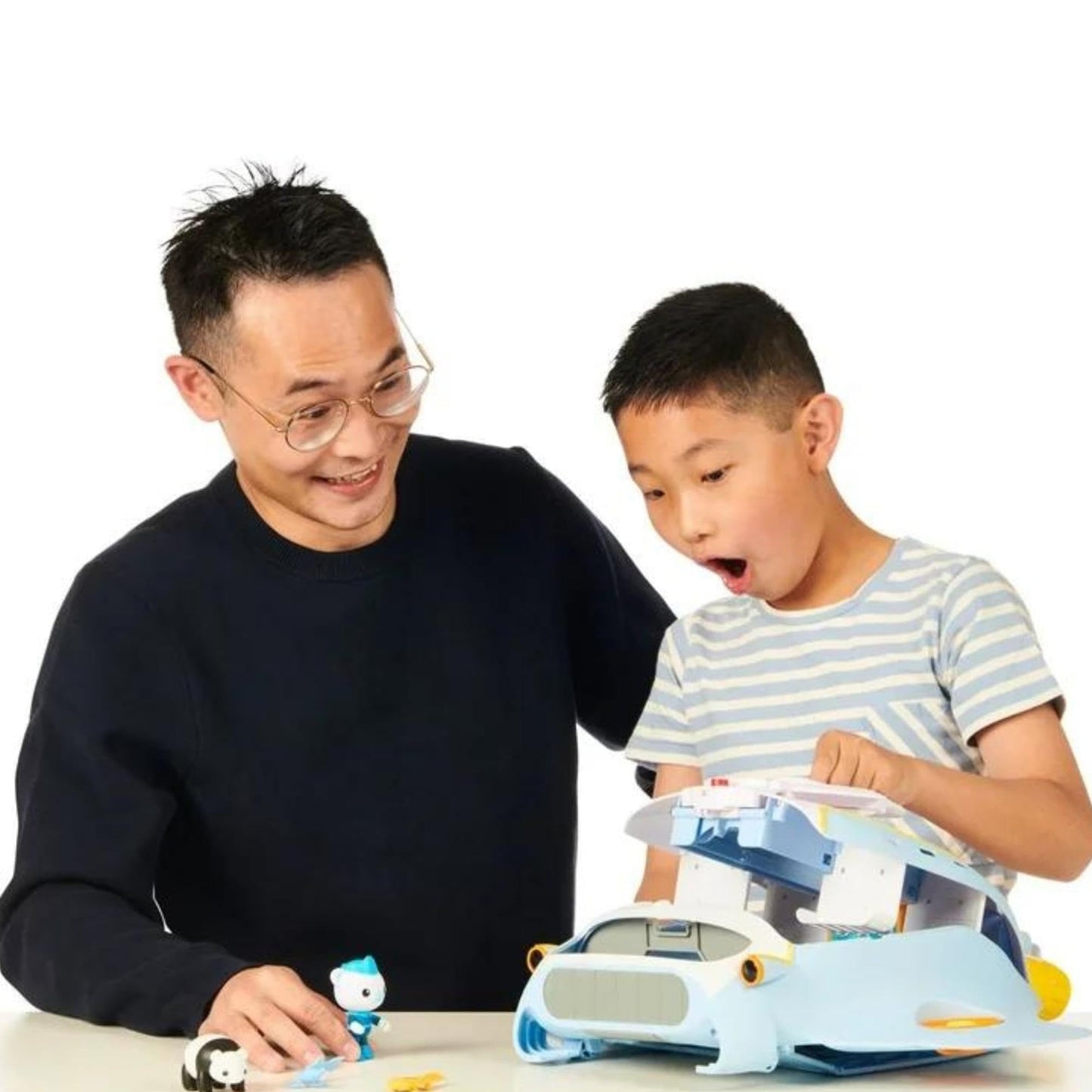 Octonauts Octoray Transforming HQ Playset – 7 Pieces, 25+ Lights & Sounds