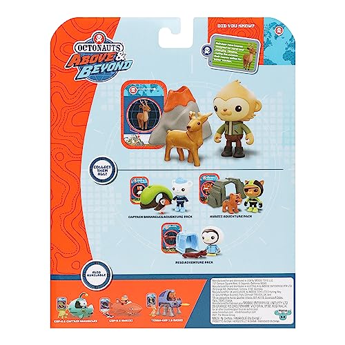 Octonauts Above and Beyond Paani Adventure Pack – 7cm Figure with Volcano & Reindeer