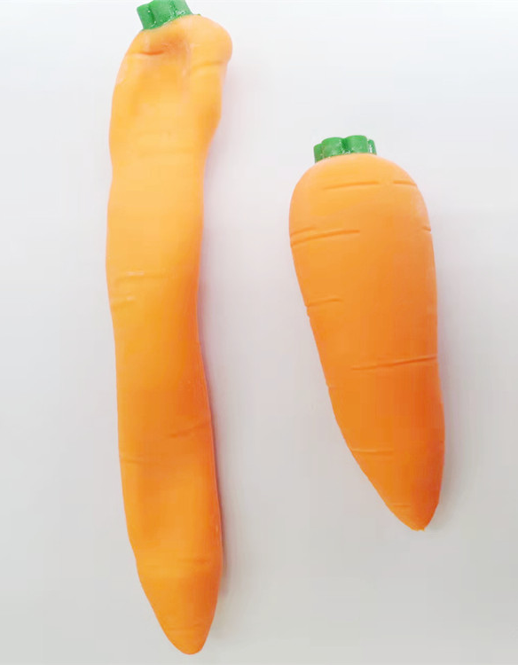 12PC squidgy sand carrots.