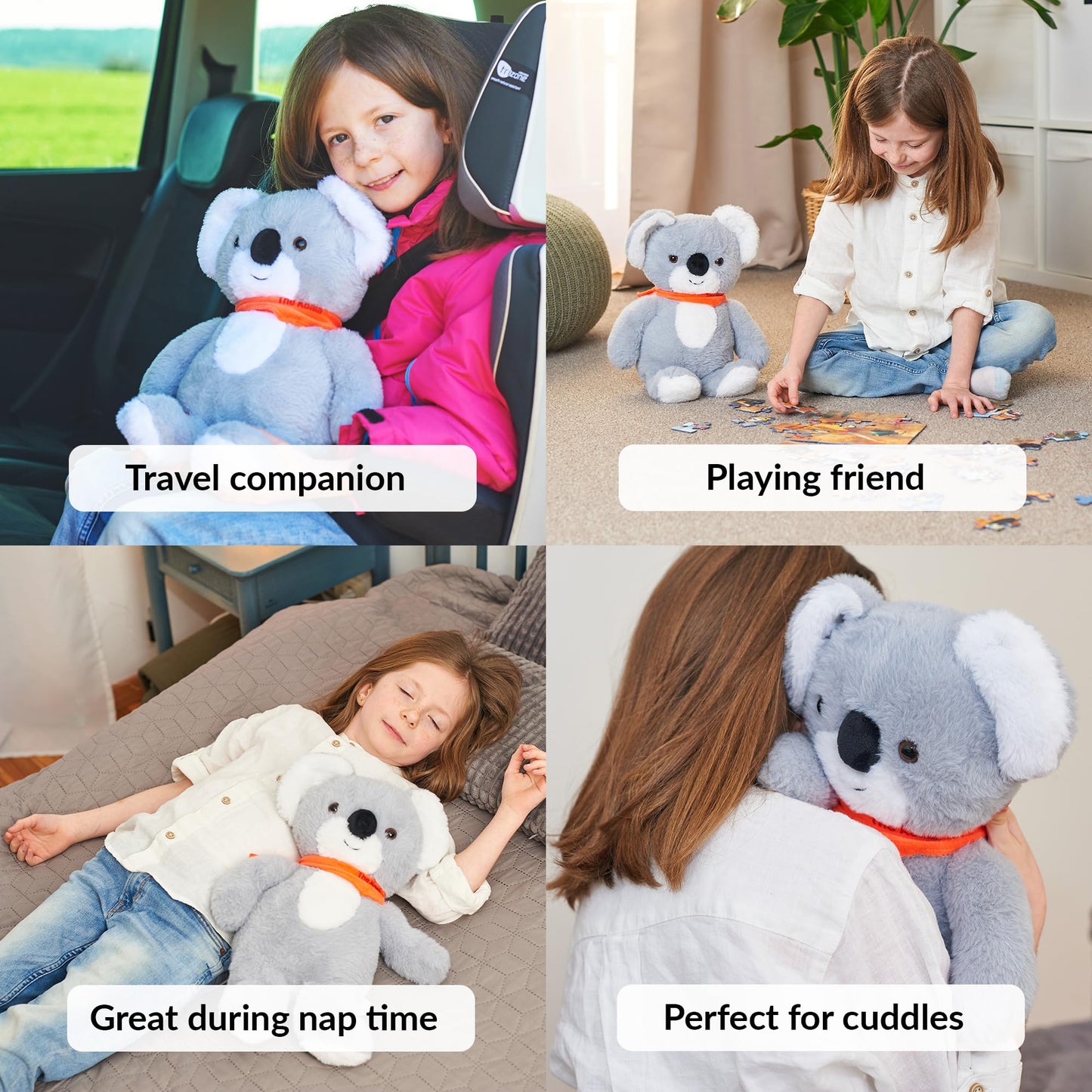 ODOXIA Koala Weighted Plush — 3.1 lb Sensory Plush for Kids & Adults with Carrying Bag