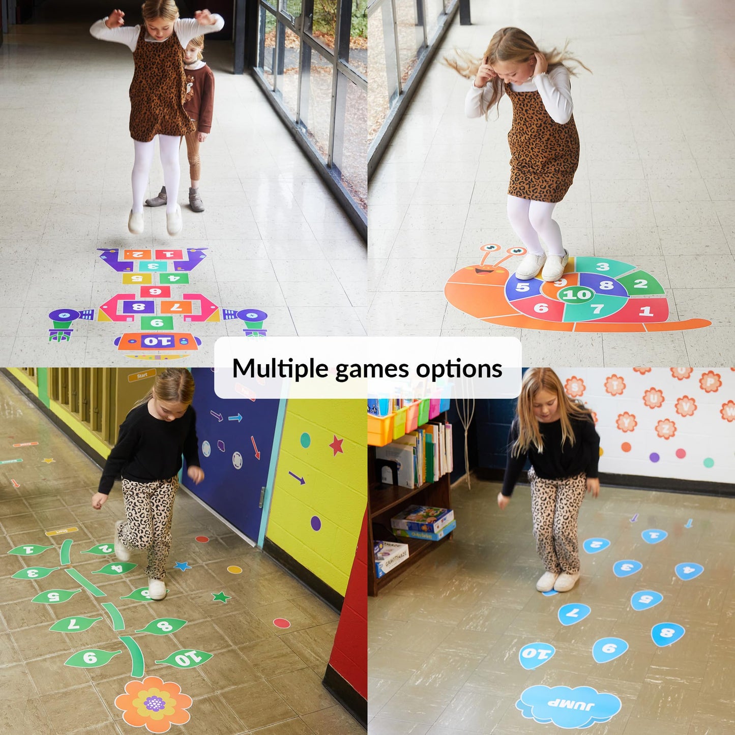 ODOXIA Sensory Path Decals for Floor & Wall – 173 Interactive Sensory Walk & Pathway Stickers