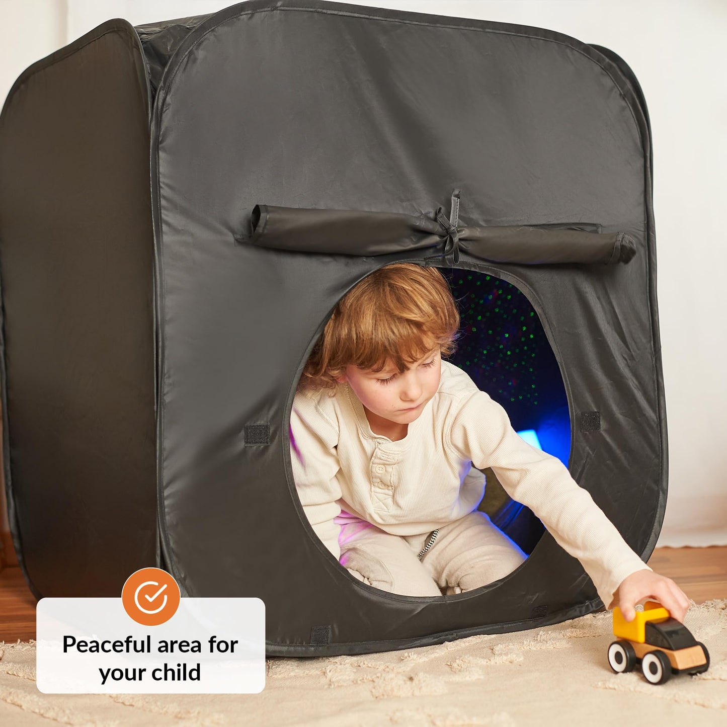 ODOXIA Sensory Tent — Pop-Up Blackout Calm Space for Home and School