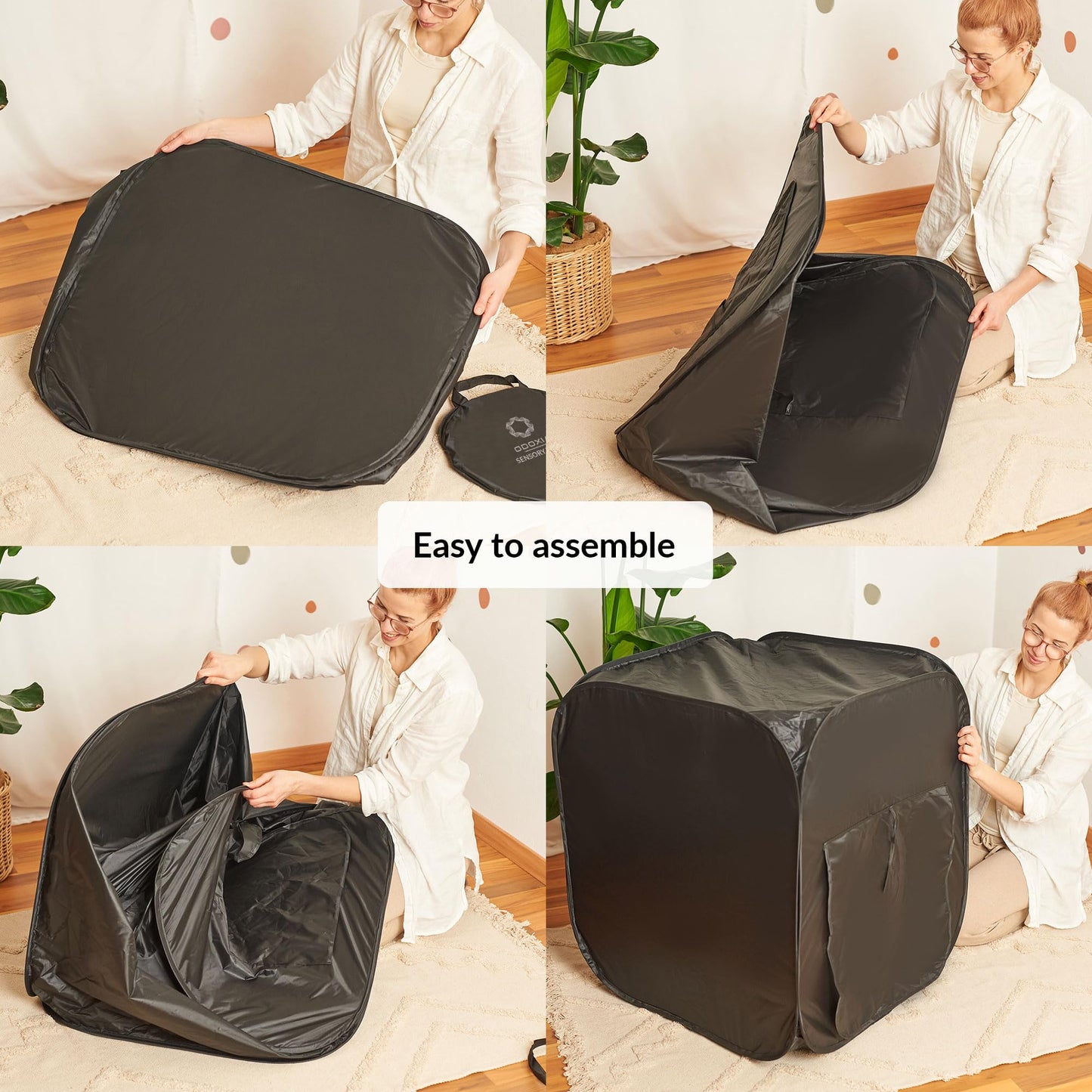ODOXIA Sensory Tent — Pop-Up Blackout Calm Space for Home and School