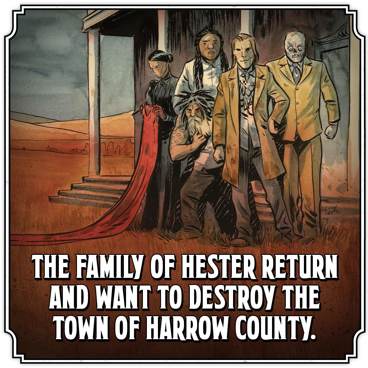 Harrow County: The Game of Gothic Conflict | Asymmetric Horror Strategy | 1–3 Players