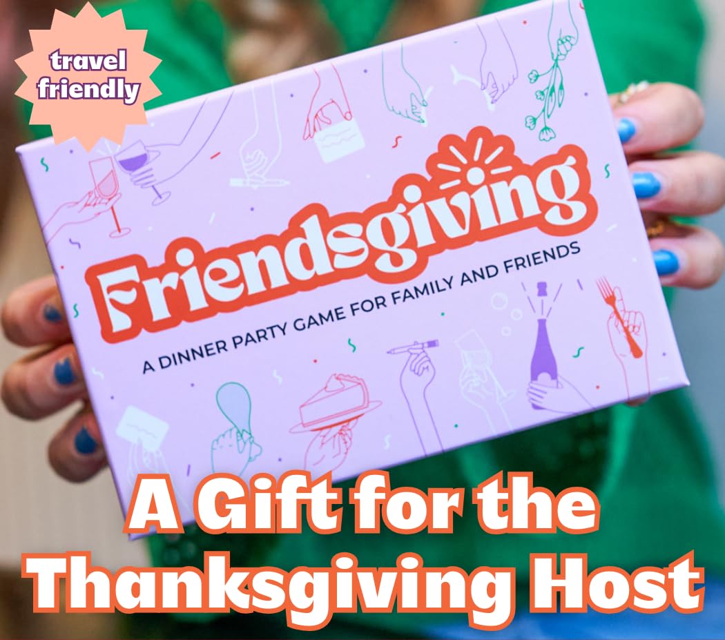 OFF TOPIC Friendsgiving: Fun Adult Thanksgiving Game for Friends & Family
